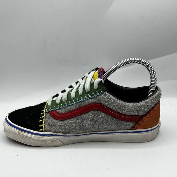 Vans Old Skool Blanket Stitch Multicolor Sneakers Size 6 Men 7.5 Women Skate - Picture 5 of 14